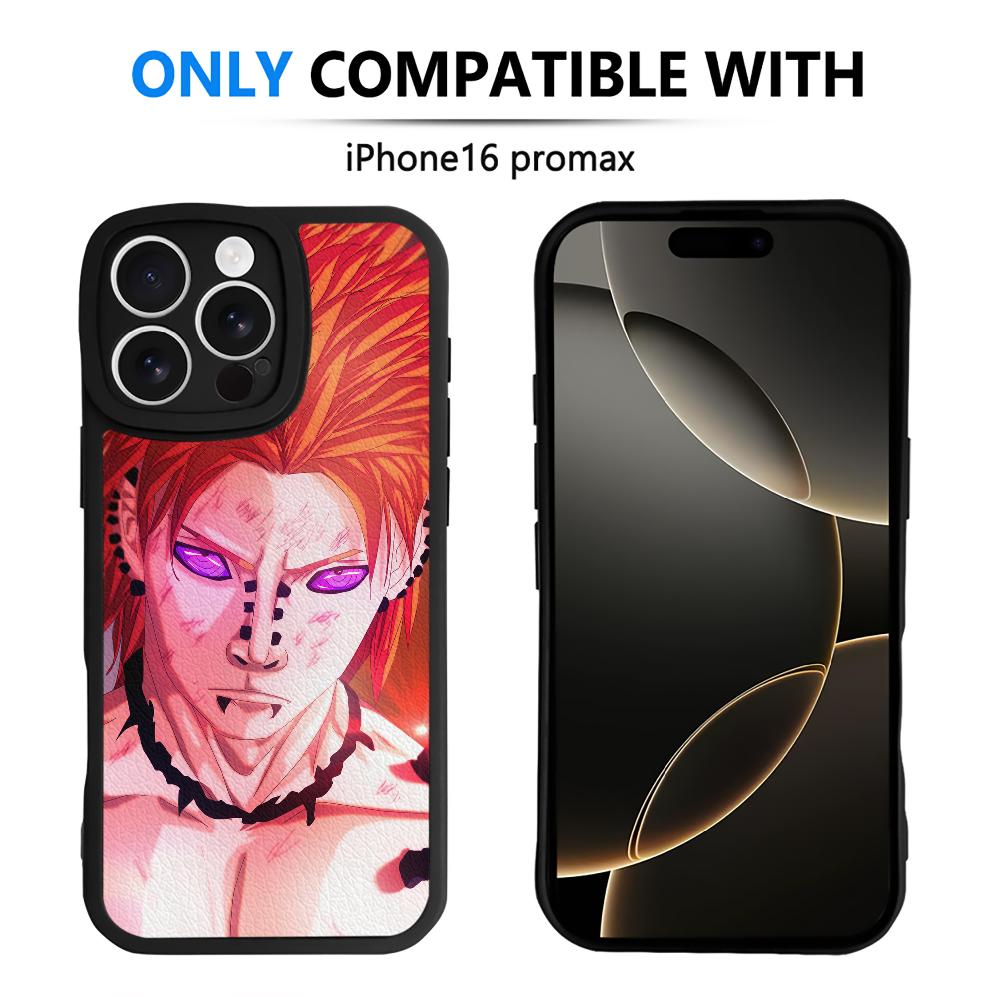 （画像用） NARUTO -ナルト- NARUTO -ナルト- 疾風伝 【iPhone 16シリーズ対応】シリコンスマホケース（レザー調） 材質：シリコン